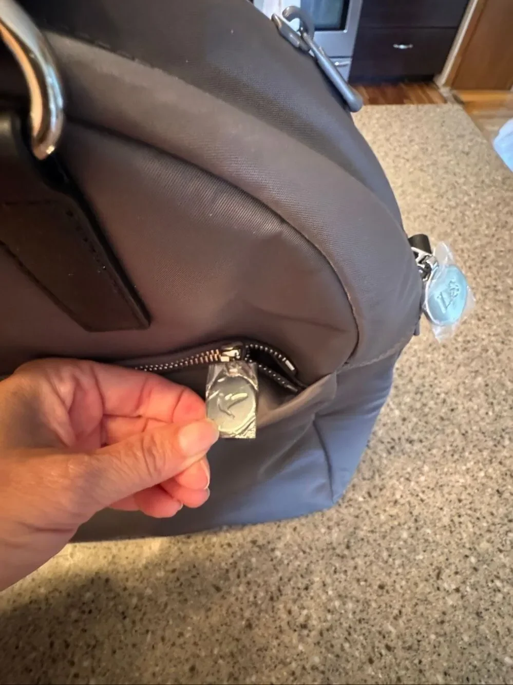 Lo & Sons O.G. 2 Gray Medium Laptop Travel Tote *NWOT*